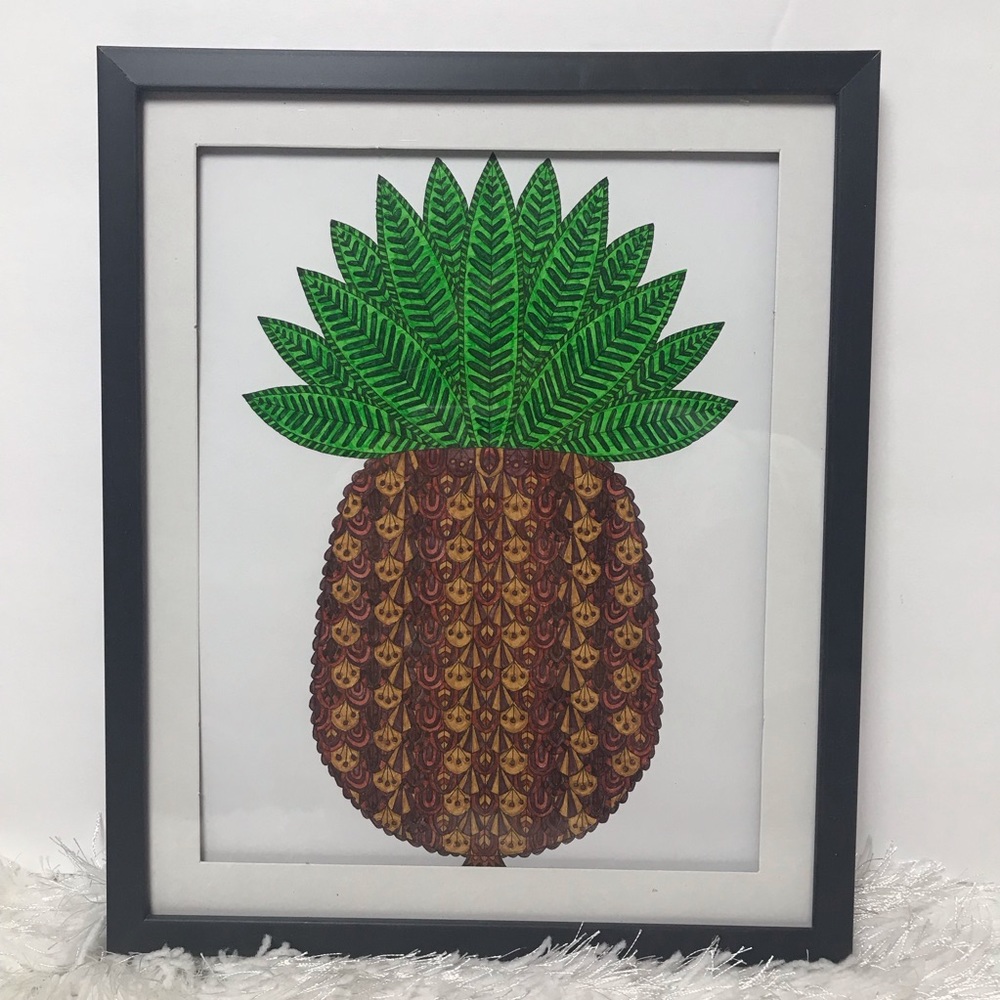 Pineapple Wall Decor Handmade